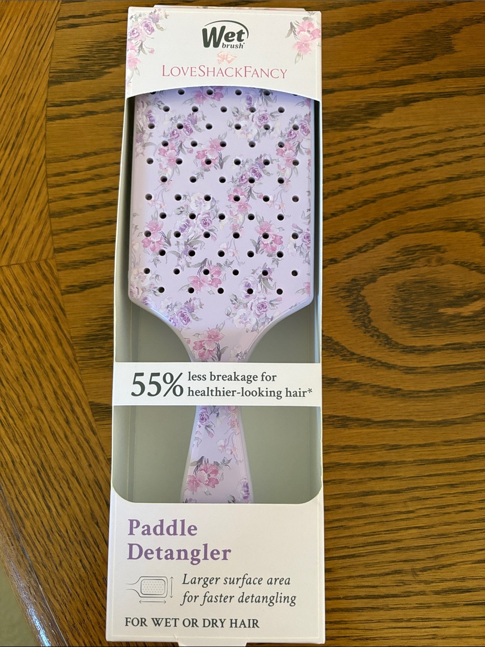 ‼️NIB‼️LoveShackFancy x Target - WetBrush Happy Thoughts Paddle Detangler